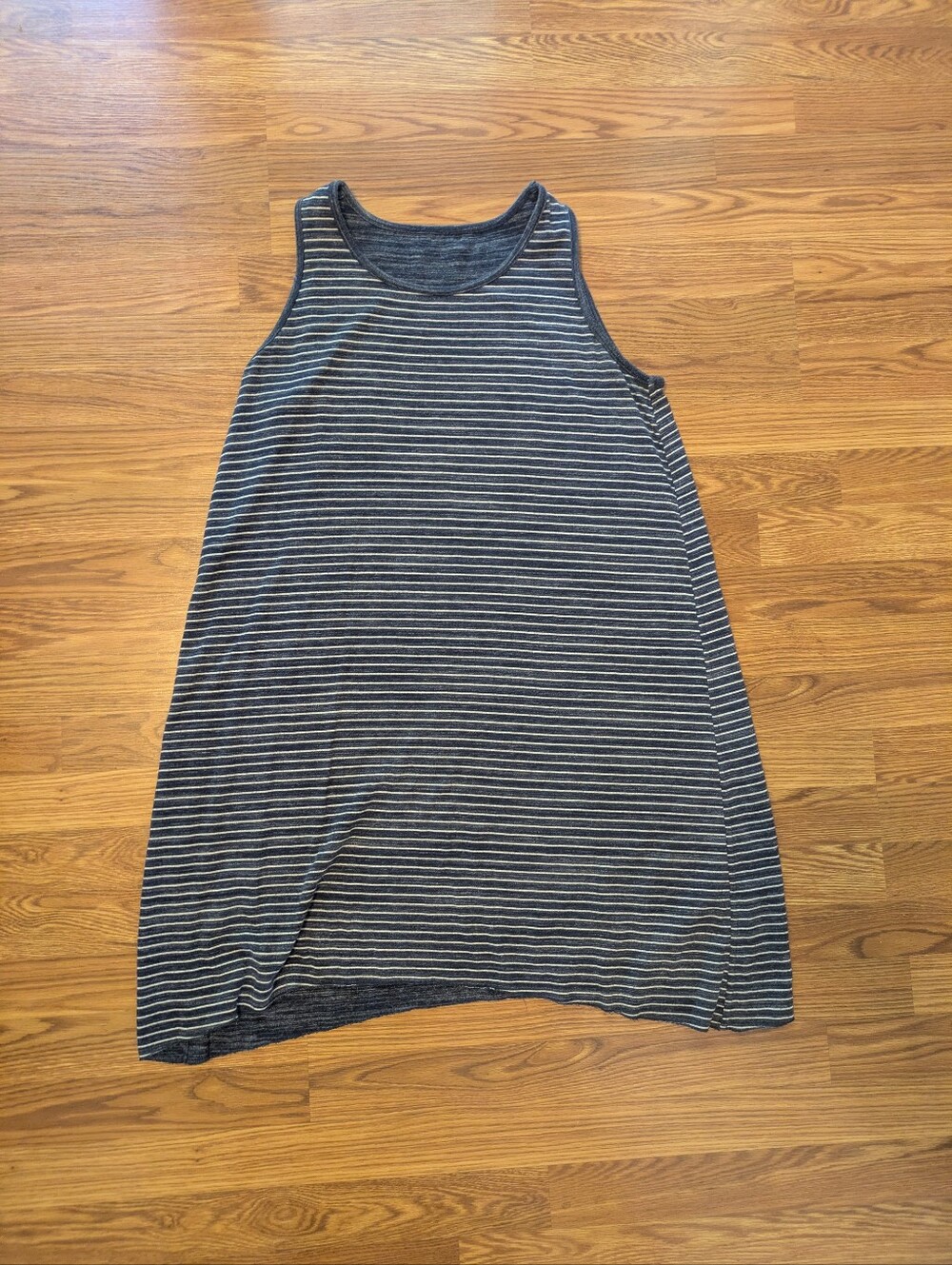 Reversible Navy Stripe Tank Dress